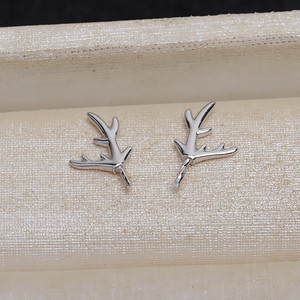 Accesorio DIY de Plata S925 Hecho a Mano con Perla Barroca, Cuernos de Ciervo y Baño de Oro de 14K, Soporte Vacío 4375 - Product Image 3