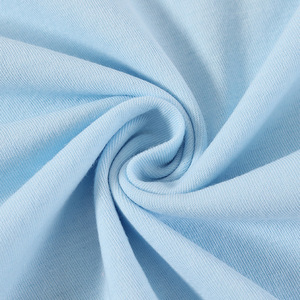 Tela de Jersey de Algodón Orgánico Peinado Sólido para Primavera/Verano, Clase A, para Ropa de Bebé - Product Image 1