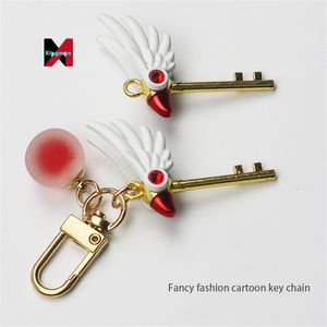 Venta al por mayor Anime lindo estrella varita collar Opp bolsa tarjeta <span class=keywords><strong>Captor</strong></span> <span class=keywords><strong>Sakura</strong></span> <span class=keywords><strong>llavero</strong></span> otros llaveros - Product Image 2