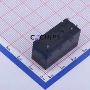 HF115F/005-1HS3AF Power Relay DIP,12.7x29mm Relay 5V 1 Normally Open: 1A (SPST-Normally Open)::: 6 16A-250VAC - Product Image 2
