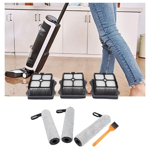 Pièces de rechange pour aspirateur <span class=keywords><strong>Tineco</strong></span> S5, <span class=keywords><strong>brosse</strong></span> à rouleau, filtre à air particulaire à haute efficacité avec <span class=keywords><strong>brosse</strong></span> de nettoyage - Product Image 6
