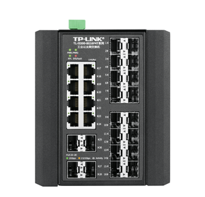 Commutateur Ethernet industriel géré de couche 3 TP-LINK TL-IS500-8G16F4T, 8 ports Gigabit RJ45, 16 ports SFP, 4 ports 10G SFP+ - Product Image 2