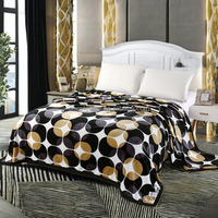 FY China Factory Luxus Komfortable Nerz Stil Großhandel Dekorative 100% Polyester Flanell Decke Haustier Kinder