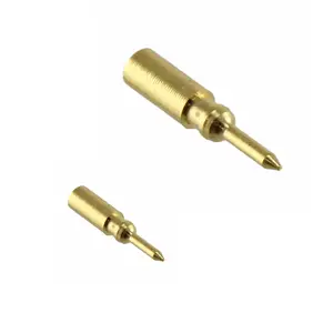 Tùy chỉnh CNC thép nhỏ Nickel Brass thay thế pins BNC uốn kết nối