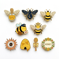 Badges en émail personnalisés en forme d'animaux, badges en métal avec logo, épingles en émail dur et souple