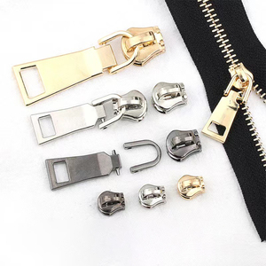 Hot Sale Portable Removable Zipper Puller Fixed Metal Zipper <strong>Slider</strong> with Zipper Head Spuller <strong>Replacement</strong> - Product Image 1