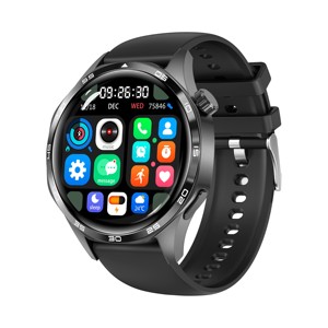 นาฬิกาอัจฉริยะ SANVNET <span class=keywords><strong>Watch5</strong></span> <span class=keywords><strong>Pro</strong></span> รุ่นปี 2025 รองรับ NFC โทรผ่านบลูทูธ หน้าจอ TFT 1.53 นิ้ว ตรวจวัดอัตราการเต้นของหัวใจ เล่นเพลง พร้อมเข็มทิศ สำหรับผู้ชายและผู้หญิง - Product Image 3