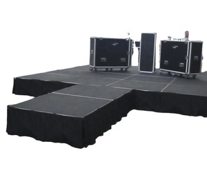 Scène portable bon marché avec boîtier de <span class=keywords><strong>vol</strong></span> pour groupes/hôtels/pubs - Product Image 1