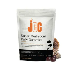 Pure Mushroom extract supplement for brain health cognitive energy support boosts memory enhances immunity gummies