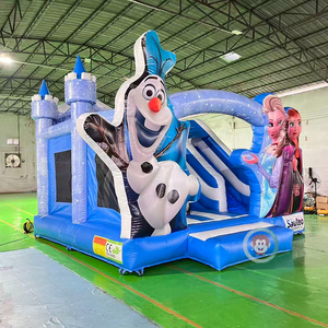 Giocattoli per bambini surgelati rimbalzare gonfiabili con scivolo Combo Cartoon bambini Jumper giocattoli commerciali - Product Image 3