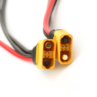 Câble d'extension d'alimentation anti-étincelles plaqué or AMASS AS150U pour connexion batterie ESC de drone agricole multirotor à charge lourde
