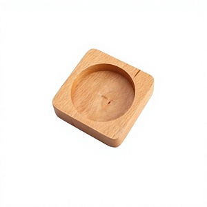 Porte-gobelets en bois au design classique, de qualité supérieure, taille personnalisée, pour fournisseur en gros - Product Image 1
