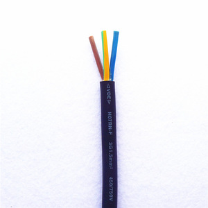 Câble en caoutchouc flexible H07RN-F 3*1.5mm, <span class=keywords><strong>fil</strong></span> de cuivre torsadé, isolation en caoutchouc, utilisé pour les lampes de jardin - Product Image 2