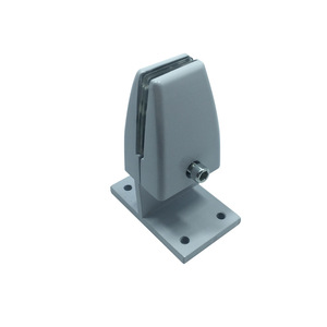 Clip de fixation double face Luye Hardware en alliage d'aluminium pour cloison de bureau avec base pour mobilier commercial - Product Image 1