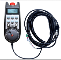 Kabel Penerbangan 10m, Handwheel MPG Berkabel, Saklar Pengontrol CNC 6/8 Axis untuk Mesin Gantry, Mesin Bubut Vertikal, Mesin Bor