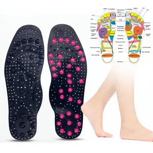 68磁疗硅胶鞋垫透明按摩足部减肥瘦身鞋垫保健鞋垫鞋底