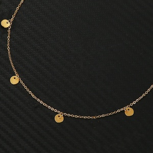 Magnifique Chaîne <span class=keywords><strong>de</strong></span> Corps Or Plaqué Acier Inoxydable Bijou <span class=keywords><strong>de</strong></span> Plage Collier Ras-du-<span class=keywords><strong>Cou</strong></span> Ventre Déclaration - Product Image 5