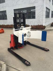 Apilador elevador de palés eléctrico, capacidad de carga de 1,5 toneladas, con abrazadera de rollo de papel - Product Image 3