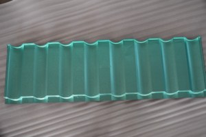 แผ่นหลังคาลอนลูกฟูกเซรามิกเรซิ่นสังเคราะห์ทนความร้อน รุ่นโมเดิร์น ลดราคาพิเศษ สำหรับอพาร์ทเมนต์ โรงแรม วัด - Product Image 4