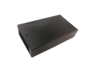 Panneau de brassage fibre optique professionnel haute capacité 8 ports SC LC Duplex noir avec plateau de raccordement intégré et protection anti-poussière pour