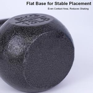 Kettlebell en fonte pour la musculation et l'entraînement cardio à domicile, 4 kg - 20 kg - Product Image 4