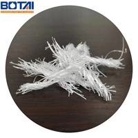 CALFORCE Twisted Fiber pp Fiber 12 mm Polypropylene Macro Synthetic Fibre Polypropylene Fiber for Concrete Construction
