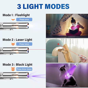 Giocattolo Interattivo Moderno per Gatti con Luce a Punto Rosso, Bastone in Metallo per Allenamento ed Esercizio, per Tutte le Stagioni - Product Image 5