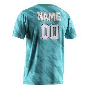 Camiseta de Rugby Deportiva de Secado Rápido con Estampado por Sublimación, Ropa Deportiva para Hombre y Bebé con Letras, Camisetas de Rugby Baratas en Existencia - Product Image 4