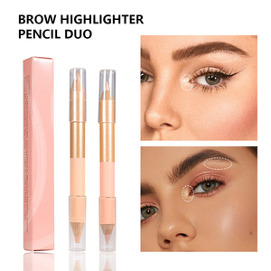 <span class=keywords><strong>Crayon</strong></span> illuminateur double embout lisse et crémeux pour <span class=keywords><strong>sourcils</strong></span> et visage, végétalien, personnalisable avec votre logo - Product Image 5