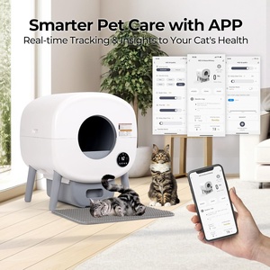 OEM Extra Große Selbstreinigende Katzentoilette mit Intelligenter Geruchskontrolle, Automatischer Geräuscharmer Abfallentsorgung aus Robustem Kunststoff - Product Image 4