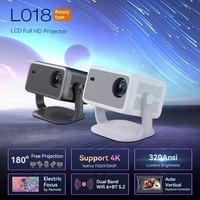 Hotack Wholesale L018AR Smart Android Wireless Proyector HD 4K Home Theater Video Projecteur LED Portable Mini Game Projector