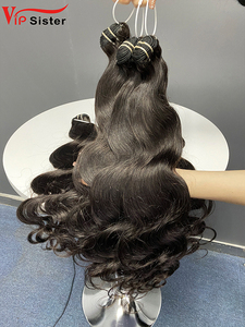 Paquetes <span class=keywords><strong>de</strong></span> Cabello Virgen al Por Mayor, Extensiones <span class=keywords><strong>de</strong></span> Cabello Baratas con Ondas Suaves, Sin Olor - Product Image 2