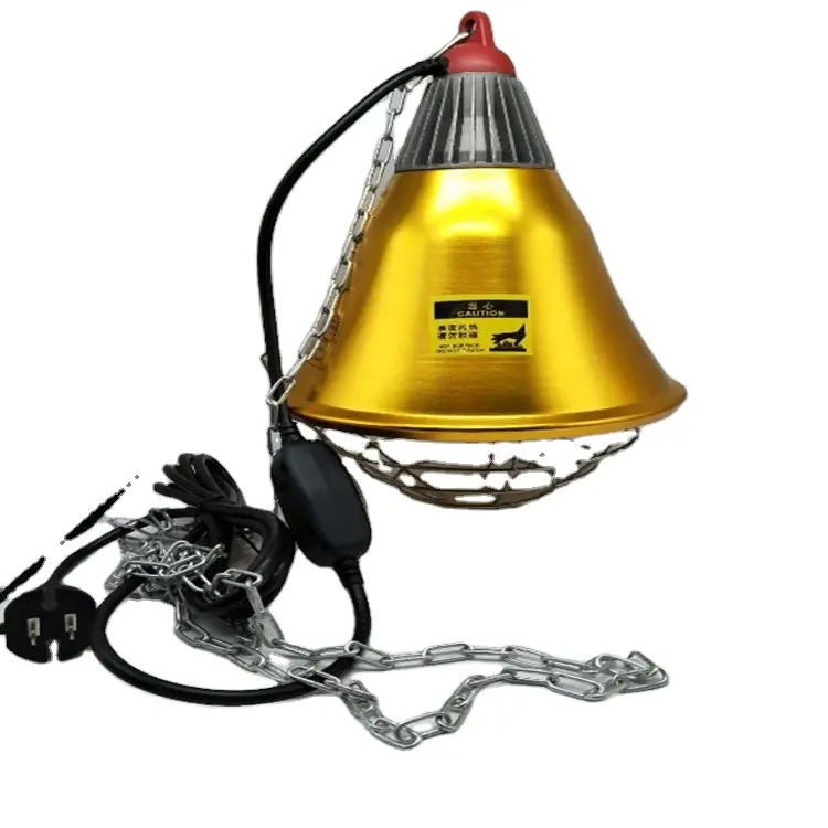 Veterinary Heating lamp holder for Pig Farm Waterproof High Temperature