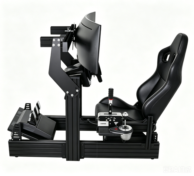 Advanced Sim Racing Rig Multi-Optional Assembly Accessories Full Set Driving Simulator Solution 40160 Simulator Kit