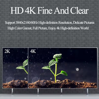 Câble HDMI 2.0 Mâle-Mâle en Gros d'Usine, 18 Gbit/s, 4K 60Hz, Cordon Vidéo HD 3D, Plaqué Or 24K pour Téléviseur, Moniteur, Projecteur