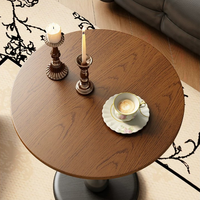 Table console en bois massif de style rétro américain, meubles de style vintage pour la maison, salon, petit appartement, table basse d'appoint pour canapé