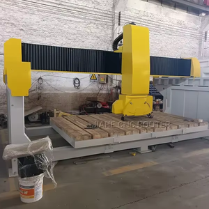 Nouveau système de coupe avancé à cinq axes professionnel formes de pierre complexes et découpeuse CNC pour marbre - Product Image 1