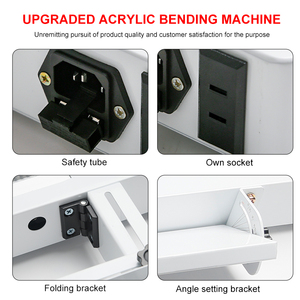HYCNC Acrylique Cintreuse 110v/220v En <span class=keywords><strong>Plastique</strong></span> À Chaud Acrylique Cintreuse Chauffage Manuel Cintreuse 30 60 125cm - Product Image 5