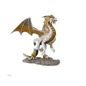 चीन निर्माता हस्तनिर्मित राल ड्रैगन प्रतिमाओं