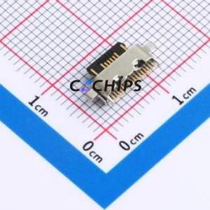 GT-USB-7095A USB Connector SMD Connector ( Connector Type: Type-C )( Protocol Standard: USB 2.0 )( Gender: Female ) - Product Image 2