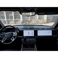 Écran tactile de 15,6 pouces pour Land Rover Defender 2015-2016 2019-2025 Lecteur multimédia de voiture Stéréo de voiture