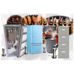 مُولد دخان بارد من الفولاذ المقاوم للصدأ, مُولد دخان بارد بحجم لتر ، ماكينة للشواء لتدخين الطعام واللحوم ، ملحقات للشواء المتميزة - Product Image 5