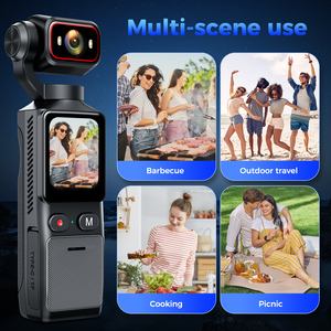 Caméra stabilisée de poche L19, enregistreur vidéo 4K, mini caméra Vlog, écran 1,69 pouce, stabilisateur portable, équipement pour les réseaux sociaux, pour les créateurs - Product Image 4