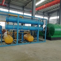 Machine de pyrolyse mobile de haute précision pour le recyclage des pneus usagés DOING, puissance 25 kW, tension 220 V/380 V/440 V, garantie 1 an