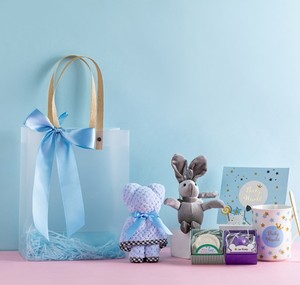 Ready to Ship Ceramic Cup Spoon Teddy Bear Towel Net Red Rabbit Soap with Transparent <b>Bag</b> for Promotional Souvenir <b>Gift</b> Ideas - Product Image 1