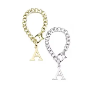 2pcs Lettre Charme Accessoires Pour Stanley Cup A-Z ID Initial Pendentifs Charmes Personnalisés Pour Stanley Tumbler Poignée