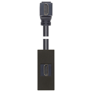 ช่องเสียบ HDMI 2.1b พร้อมสายเคเบิลสีดำ 90 องศา ความยาว 6.2 เมตร - Product Image 1