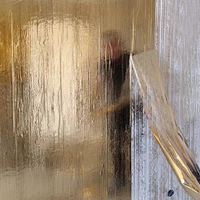 Feuille d'or en rouleau de grande quantité disponible, 0,15x75m, pour la décoration de plafonds, murs et sculptures