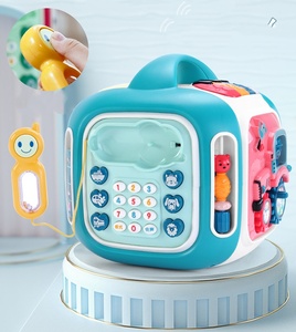 Hot-selling Multifunctional Decahedron Music & Light <b>Puzzle</b> <b>Game</b> Activity Cube Toy Educational Music Busy Cube Toy - Product Image 4