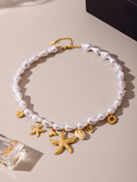 Ocean Series Moda Lujo Verano Playa Estilo Mujer Collar